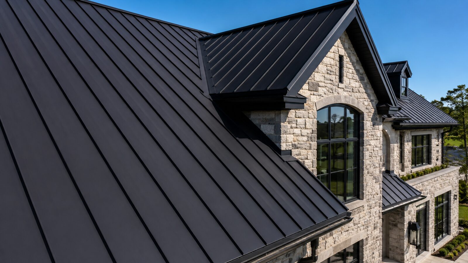 Standing seam metal roofing in Pinecrest, FL